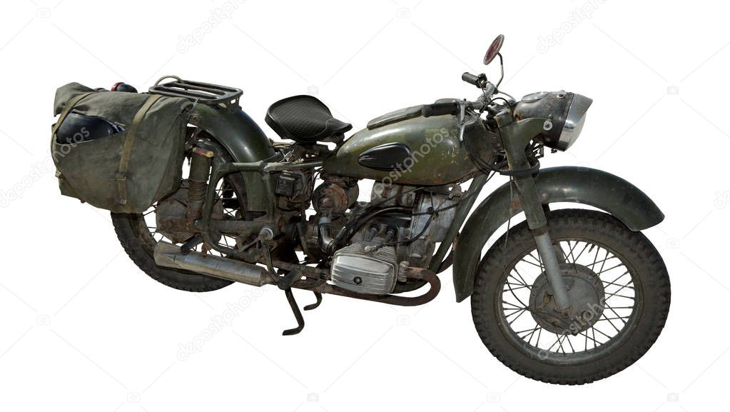Scooter d’epoca restaurato con verniciatura brillante